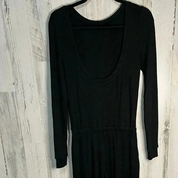 The Range‎ DIVISION RIB SCOOP BACK JUMPSUIT BLACK X SMALL - Picture 7 of 12